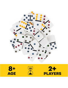 Juego de Dominó Mexicano Spin Master en Estuche de Aluminio 2