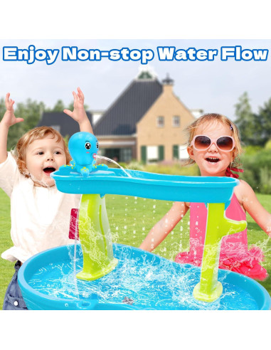 Bomba de Mesa de Agua Octopus 2500mAh Azul para Niños