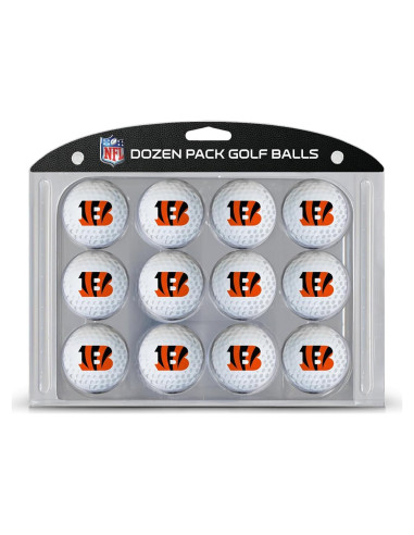 Bolas de Golf Reguladoras Team Golf Bengals - Paquete de 12