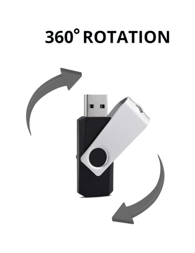 KEXIN 128GB USB 2.0 Flash Drive Pack de 5 Unidades