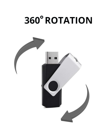 KEXIN 128GB USB 2.0 Flash Drive Pack de 5 Unidades