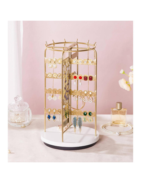 Soporte de Joyería Homde HJ007 Rotatorio para Tocador