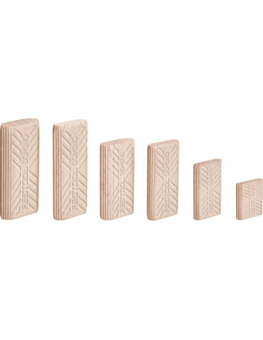 Tenones de Haya Festool 493296 5x19x30mm Paquete 1800