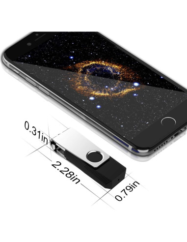 KEXIN 128GB USB 2.0 Flash Drive Pack de 5 Unidades