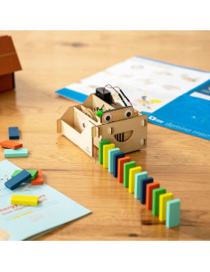 Juego de Dominó de Madera KiwiCo con Robot para Niños 9+ 2