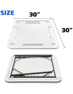 Mesa Plegable de Dominó EasyGo Products con Soportes para Tazas 2