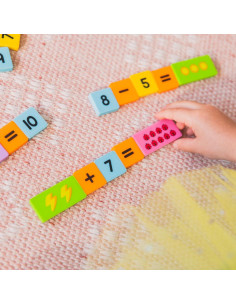 Dominós Matemáticos Educativos Insights - 60 Números y 40 Imágenes 2