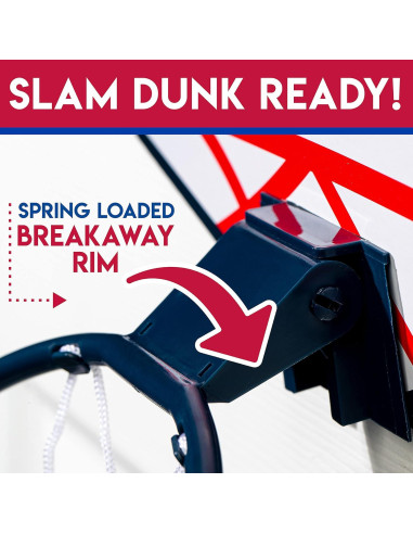 Aro de Baloncesto Mini Franklin Sports - Aro Rompedor para Niños