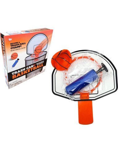Juego de Baloncesto Clip-On Zugar Land para Cubos de Basura