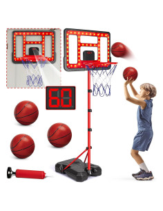 Aro de Baloncesto Ajustable ShyLizard 1.07m-1.88m para Niños