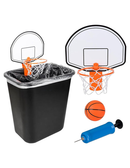 Juego de Baloncesto en Basura ArtCreativity con Pelota y Bomba