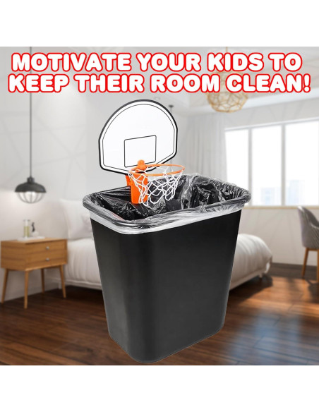 Juego de Baloncesto en Basura ArtCreativity con Pelota y Bomba