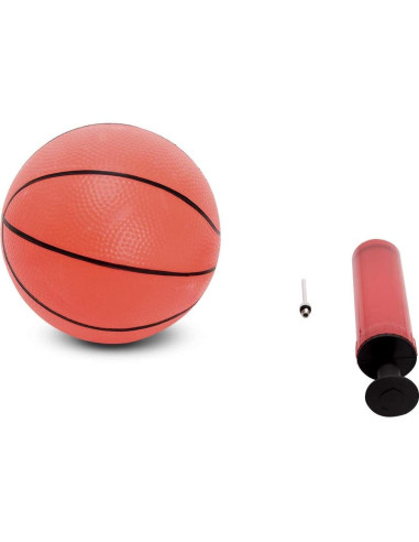 Aro de Baloncesto HAPPYGRILL Mini Hoop 45.72x30.48cm con Balón