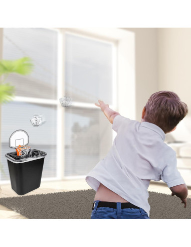 Juego de Baloncesto en Basura ArtCreativity con Pelota y Bomba