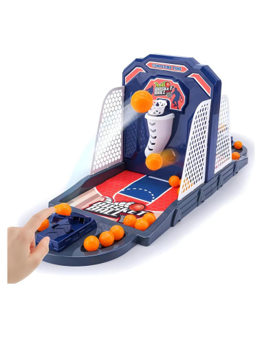 Juego de Baloncesto de Escritorio Stormstar con 10 Mini Balones