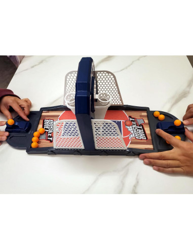 Juego de Baloncesto de Escritorio Stormstar con 10 Mini Balones