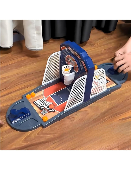 Juego de Baloncesto de Escritorio Stormstar con 10 Mini Balones