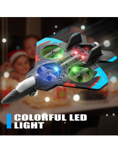 Avión de Control Remoto 4DRC V32 Foam con Luz LED y Acrobacias 2