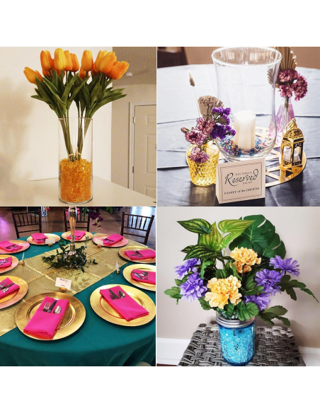 3500 Perlas Planas de Acrílico Rosa Claro para Decoración