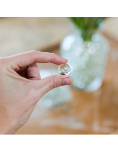 Bolas de vidrio transparente Fun Express - 87 piezas - 1.27 cm 2