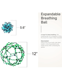 Bola Expandible de Respiración 4E's Novelty - 3 Piezas 2