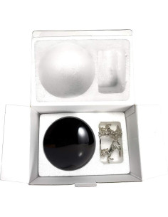 Bola de Cristal Negra Amlong 15.24 cm con Soporte Unicornio 2