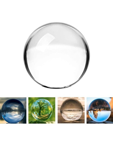 Bola de Cristal K9 Clara 110mm para Decoración y Fotografía