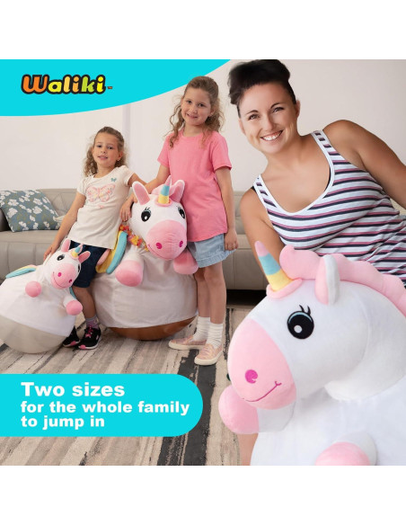 Bola Saltarina Unicornio WALIKI 48 cm para Niñas 6-9 Años