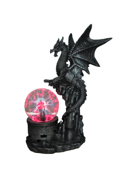 Lámpara de Mesa DWK Dragón Medieval 35.6 cm Decorativa