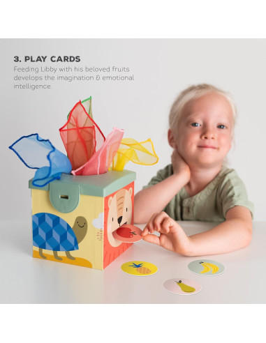 Caja de Tejidos Sensoriales Taf Toys para Bebés - Juguete Educativo