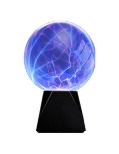 Bola de Plasma Activada por Tacto y Sonido Pelddy 10.16 cm