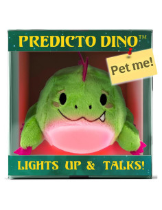 Predicto Pets Dino - Bola de Fortuna Hablante Interactiva
