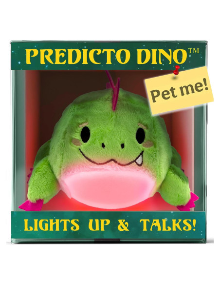 Predicto Pets Dino - Bola de Fortuna Hablante Interactiva