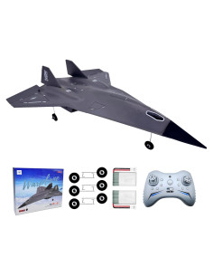 Avión RC Eayaele SR-72 4 Canales 6 Ejes Estabilizador