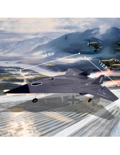 Avión RC Eayaele SR-72 4 Canales 6 Ejes Estabilizador 2