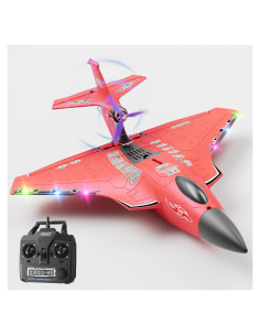 Avión RC Anfibio Rumdout H650 6 Canales Rojo