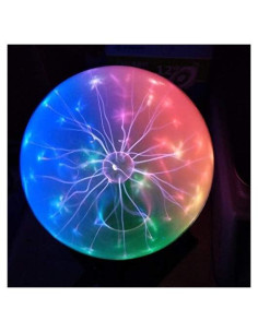 Bola de Plasma Pelddy PB6000 15.24 cm Activada por Tacto y Sonido