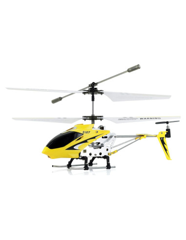 Helicóptero RC Syma S107 GYRO 3.5CH - Amarillo