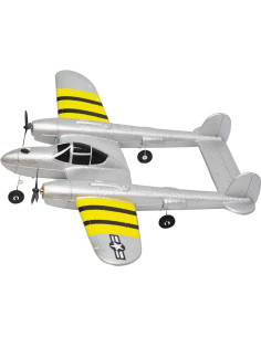 Avión RC P38 Lighting 2.4GHz RTF EPP para Principiantes 2