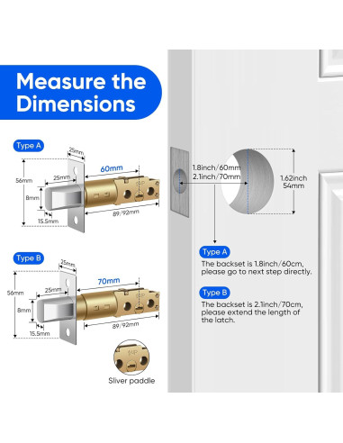 Cerradura Inteligente MYPIN HS0449B con Huella Dactilar