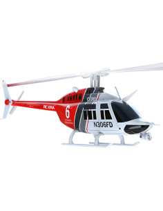 Helicóptero RC Bell 206 C138 Control Remoto 6CH Giroscopio 2