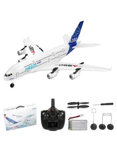 Avión RC GoolRC XK A120 A380 3CH RTF 0.75 kg para Niños