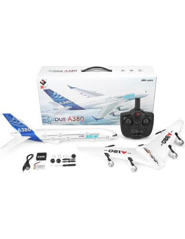 Avión RC GoolRC XK A120 A380 3CH RTF 0.75 kg para Niños
