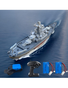 Barco de Guerra RC Portaaviones Ssccgym 60cm Control Remoto 2