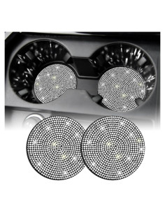 Soportes de Taza Antideslizantes SINGARO 2PCS Blanco