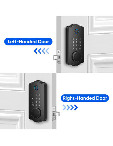 Cerradura Inteligente MYPIN HS0449B con Huella Dactilar