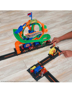 Rueda de la Fortuna Hot Wheels City con luces y sonidos 2
