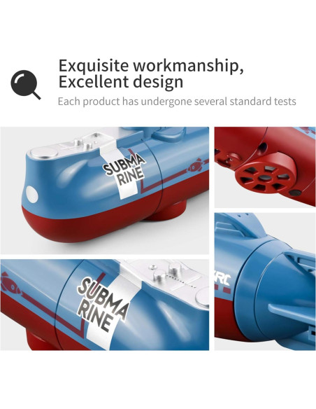 Submarino RC GoolRC LSRC-SMI a Prueba de Agua para Niños