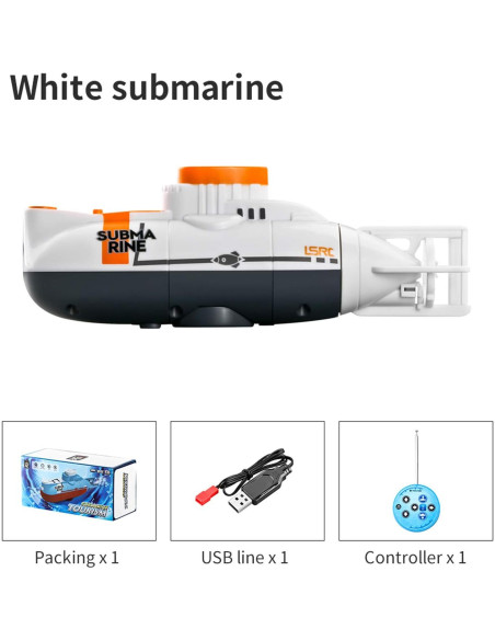 Submarino RC GoolRC LSRC-SMI a Prueba de Agua para Niños