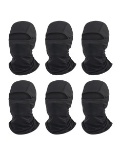 6 Máscaras Balaclava UV Protección Solar Transpirables